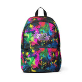 Graffiti Splatter Ase Fabric Backpack